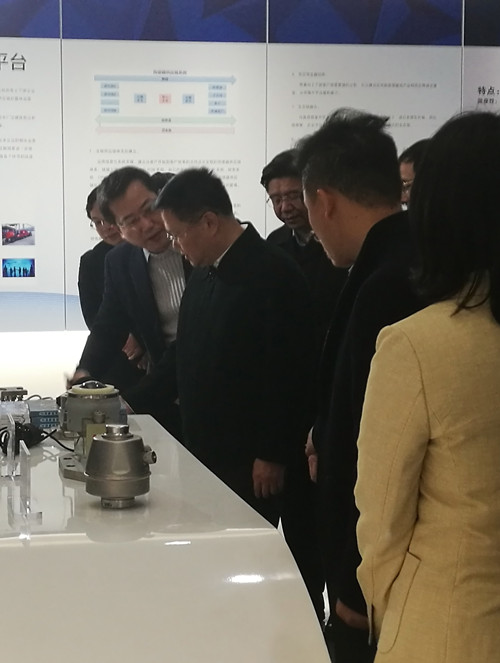 省委副書記、市委書記鄭柵潔蒞臨柯力傳感調(diào)研