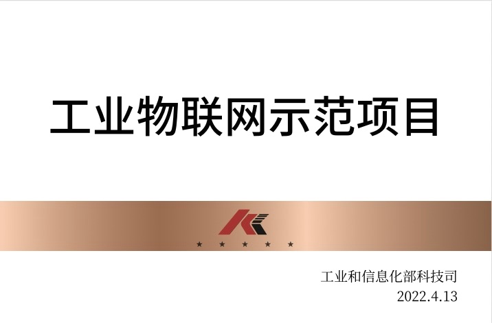 工業(yè)物聯(lián)網(wǎng)示范項(xiàng)目